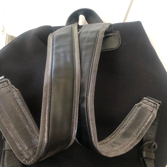 Zara Black Neoprene Backpack - Picture 4 of 6